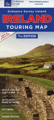 Cover Touring Map Map Ireland