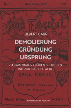 Demolierung - Gründung - Ursprung - Carr, Gilbert