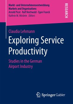 Exploring Service Productivity (eBook, PDF) - Lehmann, Claudia