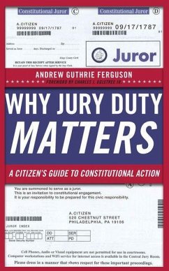 Cover Why Jury Duty Matters (eBook, PDF)