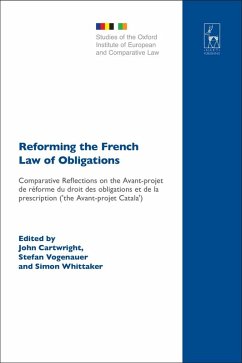 Cover Reforming the French Law of Obligations (eBook, PDF)