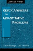 Quick Answers to Quantitative Problems (eBook, PDF)