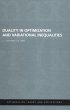 Duality in Optimization and Variational... - Bild 1