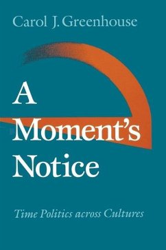 A Moment's Notice (eBook, PDF)