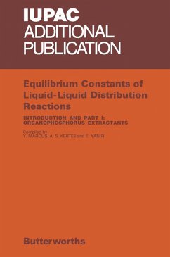 Equilibrium Constants of Liquid-Liquid Distribution Reactions (eBook, PDF) - Marcus, Y.; Kertes, A. S.; Yanir, E.
