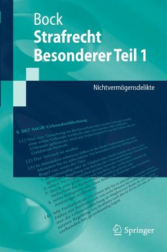 Strafrecht Besonderer Teil 1 (eBook, PDF) - Bock, Dennis