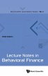 LECTURE NOTES IN BEHAVIORAL FINANCE - Bild 1