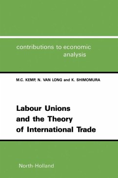 Cover Labour Unions and the Theory of International Trade (eBook, PDF)