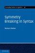 Symmetry Breaking in Syntax (eBook, PDF) - Bild 1