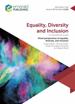 Moral Perspectives of Equality, Diversity, and Inclusion (eBook, PDF)