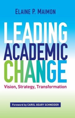 Leading Academic Change (eBook, ePUB) - Maimon