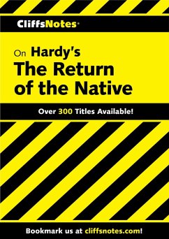 CliffsNotes on Hardy's The Return of the Native (eBook, ePUB) - Thompson, Frank H