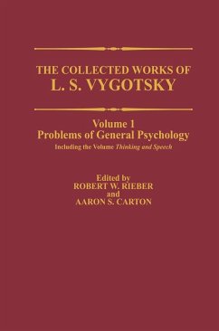 The Collected Works of L. S. Vygotsky (eBook, PDF) - Vygotsky, L. S.