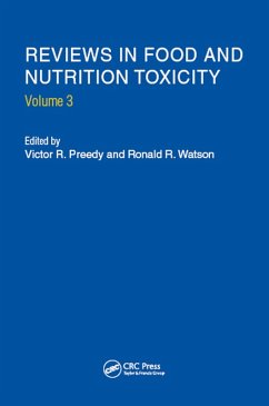 Reviews in Food and Nutrition Toxicity, Volume 3 (eBook, PDF) - Preedy, Victor R.