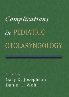 Cover Complications in Pediatric Otolaryngology (eBook, PDF)