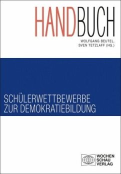 Cover Handbuch Schülerwettbewerbe zur Demokratiebildung