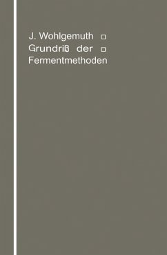 Cover Grundriß der Fermentmethoden (eBook, PDF)