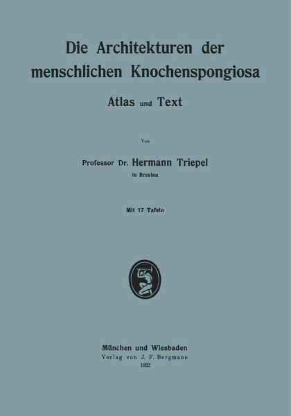 Die Architekturen der menschlichen Knochenspongiosa (eBook, PDF)