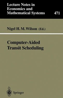 Cover Computer-Aided Transit Scheduling (eBook, PDF)