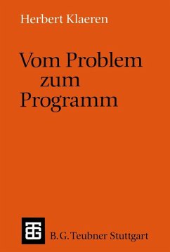 Vom Problem zum Programm (eBook, PDF) - Klaeren, Herbert