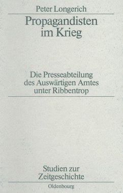 Propagandisten im Krieg (eBook, PDF) - Longerich, Peter