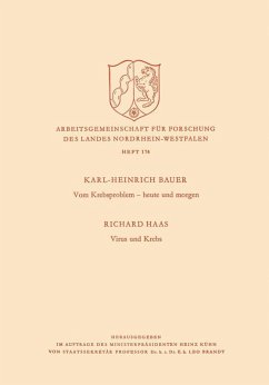 Vom Krebsproblem - heute und morgen. Virus und Krebs (eBook, PDF) - Haas, Richard