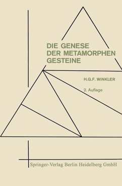 Die Genese der metamorphen Gesteine (eBook, PDF) - Winkler, Helmut Gustav Franz