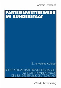 Cover Parteienwettbewerb im Bundesstaat (eBook, PDF)