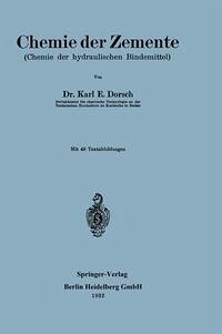 Chemie der Zemente (eBook, PDF) - Dorsch, Karl E.