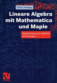 Lineare Algebra mit Mathematica und Maple (eBook, PDF) - Strampp, Walter