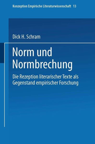 Norm und Normbrechung (eBook, PDF) Norm und Normbrechung (eBook, PDF)