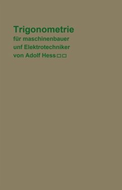 Cover Trigonometrie für Maschinenbauer und Elektrotechniker (eBook, PDF)