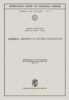 Algebraic Methods in Pattern Recognition (eBook, PDF) - Kulikowski, Juliusz