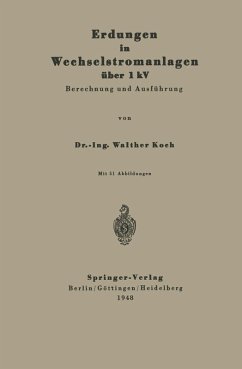 Erdungen in Wechselstromanlagen über 1 kV (eBook, PDF) - Koch, Walther