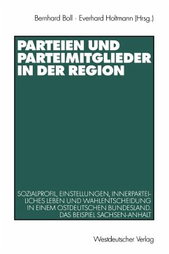 Parteien und Parteimitglieder in der Region (eBook, PDF) Cover Parteien und Parteimitglieder in der Region (eBook, PDF)