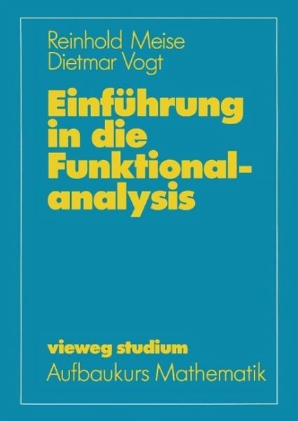 Einführung in die Funktionalanalysis (eBook, PDF)