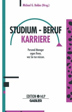 Studium - Beruf Karriere (eBook, PDF)