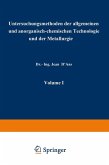 Untersuchungsmethoden der allgemeinen und anorganisch-chemischen Technologie und der Metallurgie (eBook, PDF)