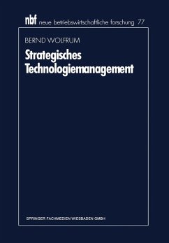 Cover Strategisches Technologiemanagement (eBook, PDF)