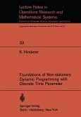 Foundations of Non-stationary Dynamic Programming with Discrete Time Parameter (eBook, PDF)