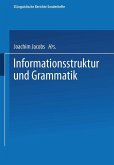 Informationsstruktur und Grammatik (eBook, PDF)