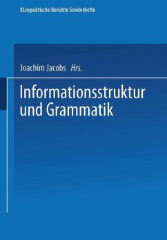 Cover Informationsstruktur und Grammatik (eBook, PDF)