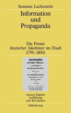 Information und Propaganda (eBook, PDF) - Lachenicht, Susanne