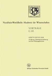 Die Barmer Theologische Erklärung und ihre Wirkungsgeschichte (eBook, PDF) - Honecker, Martin