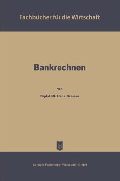 Bankrechnen (eBook, PDF) - Greiser, Hans