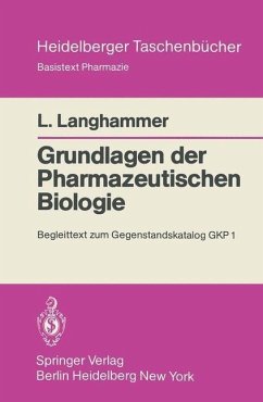 Cover Grundlagen der Pharmazeutischen Biologie (eBook, PDF)