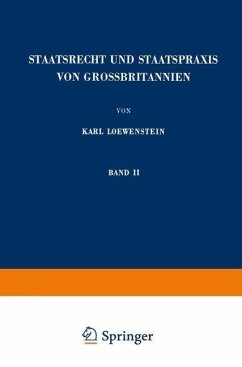 Cover Staatsrecht und Staatspraxis von Grossbritannien (eBook, PDF)