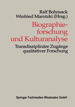 Biographieforschung und Kulturanalyse (eBook, PDF)