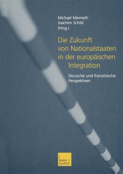 Cover Die Zukunft von Nationalstaaten in der europäischen Integration (eBook, PDF)