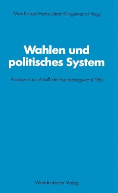 Cover Wahlen und politisches System (eBook, PDF)